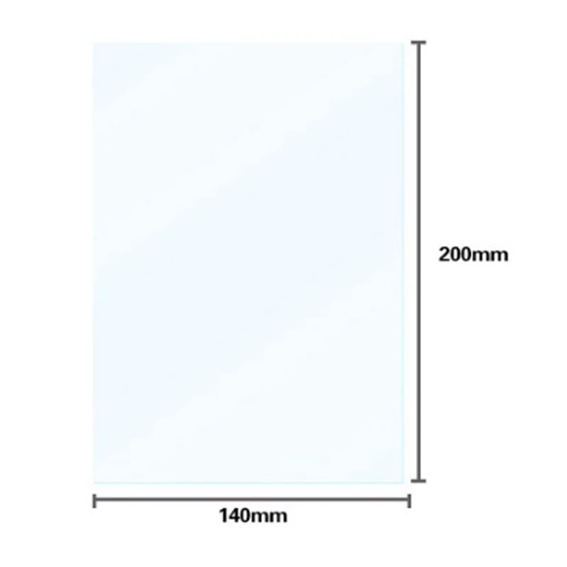 10 шт. 140X200 мм SLA/lcd FEP пленка 0,15-0,2 мм Толщина Для Фотон смолы DLP 3d принтера