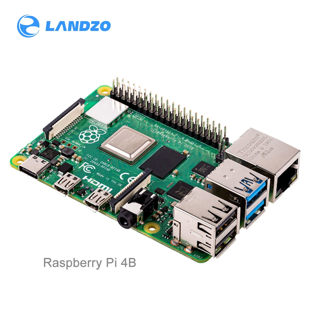 2019 Original Official Raspberry Pi 4 Model B 2GB/4GB/8G BCM2711 quad-core Cortex-A72 1.5GHz with dual band WIFI Bluetooth