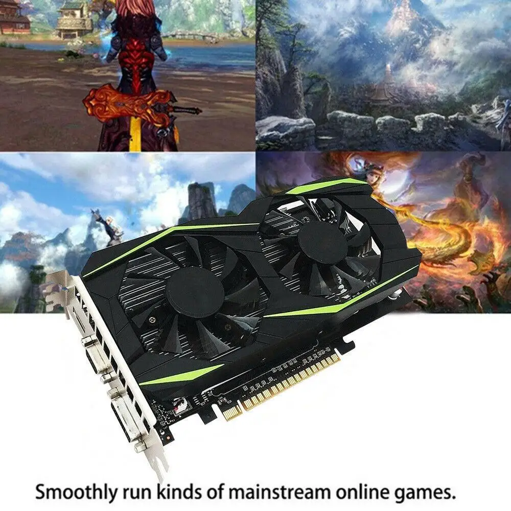 

LumiParty GTX1050Ti 4G DDR5 Computer Independent Hd Game Graphics Cards PC Desktop Graphics video Cards