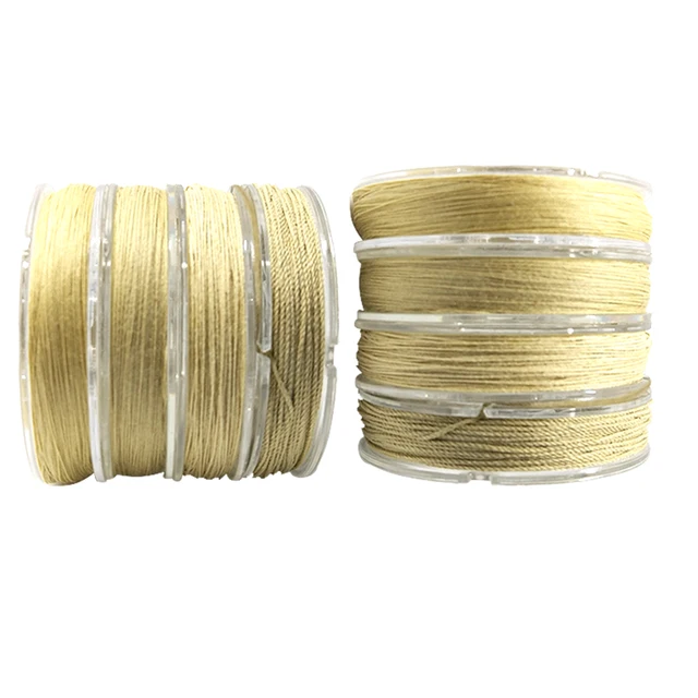 1PC Waxed cotton Rigging Thread Choice of Colour/Size Model Boat Fittings 6