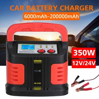 

Automatic Battery Charger 12/24V Jump Starter Emergency Charger Booster Power Bank Pulse Repair Device For Car Truck Universal