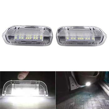 

1 Pair Car Door Light Courtesy Lamp Lights White Car Auto Light For VW Golf Jetta For Sharan Touareg For Skoda For Seat