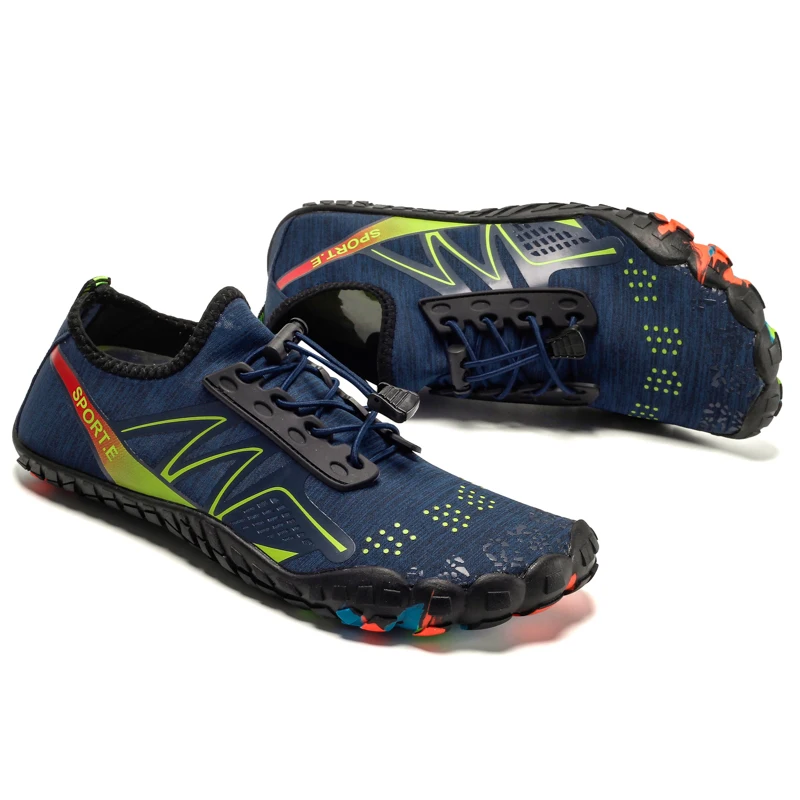 2019 New Unisex Quick Dry Five Finger Swimming Shoes Men Outdoor Breathable Hiking Beach Water Shoes Women Lightweight Sneakers