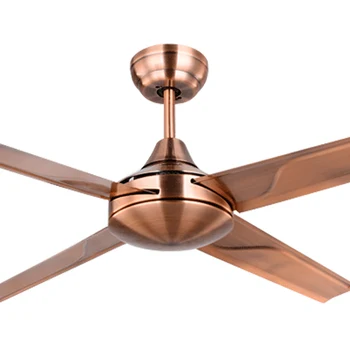 

36/48 Inch 4 Blade Metal Indoor Ceiling Fan with Remote Control Reversible Classic Fan Perfect for Home Hotel House Bedroom Hall
