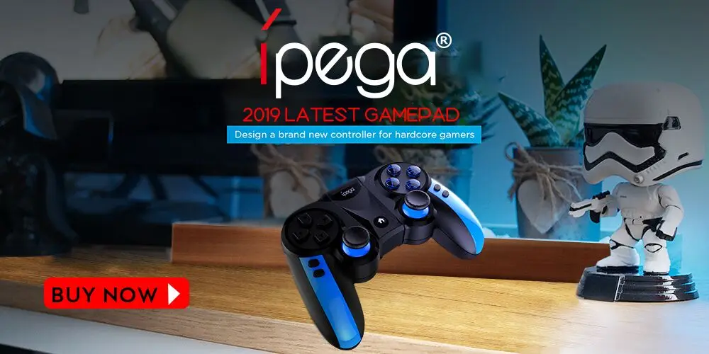 IPEGA PG-9089 для xiaomi пиратский беспроводной Bluetooth геймпад Телескопический контроллер геймпад с турбо геймпад для Android ПК