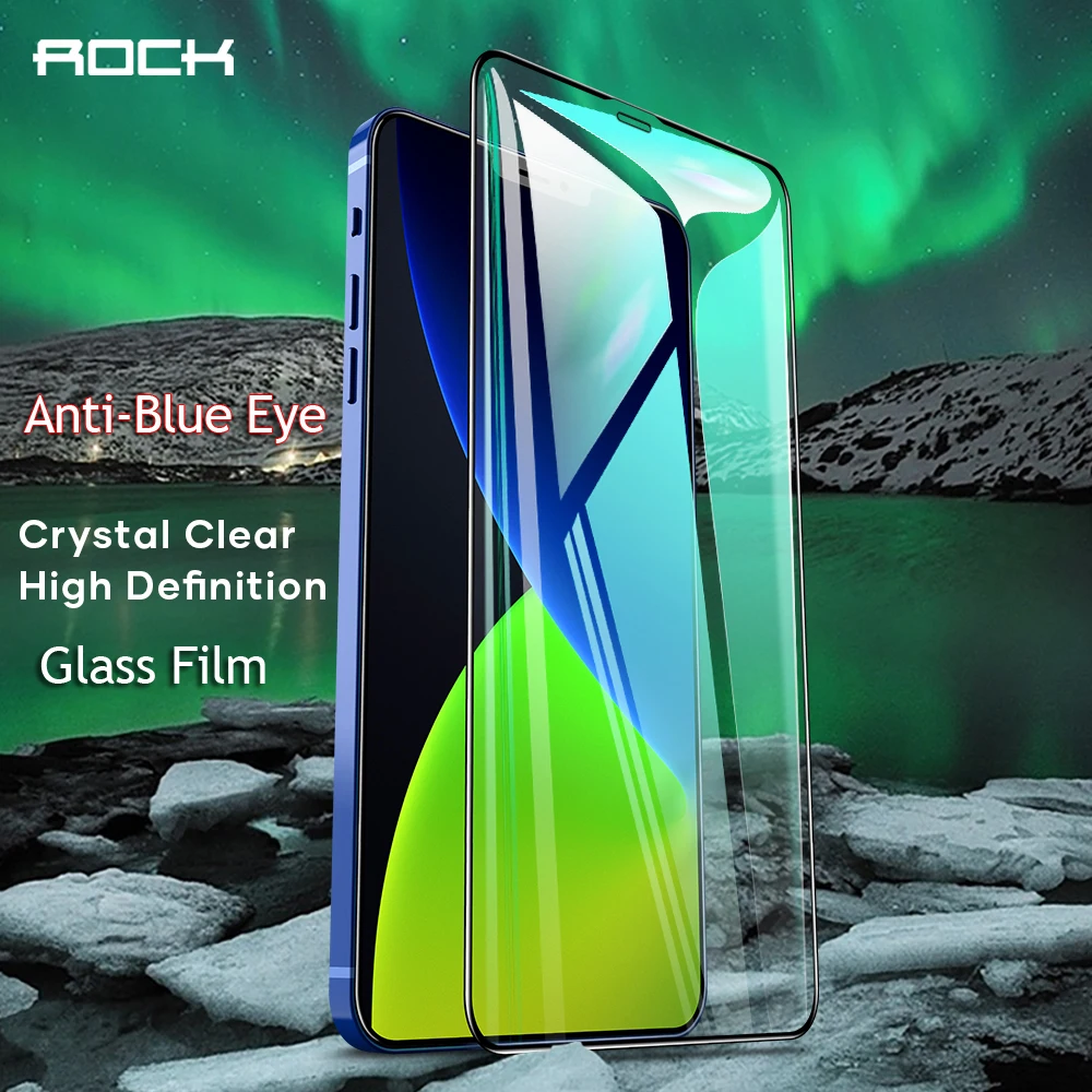 Cristal templado Anti Blue-Light Protección Ojos iPhone 12 Pro Max Co