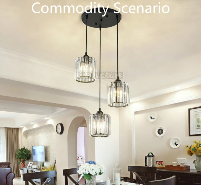Современный весенний светильник, светодиодный светильник, подвесной минимализм для столовой, кухни, бара, железная Золотая люстра