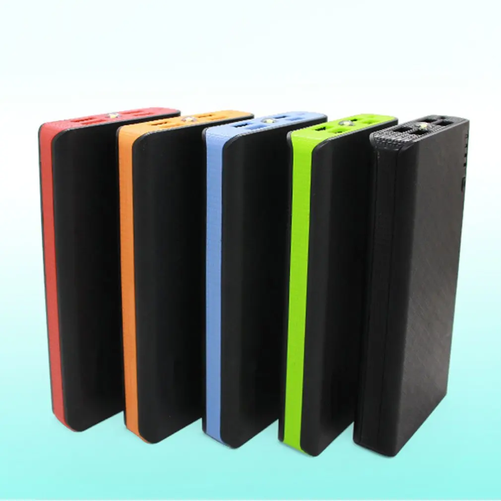

Phone Charger Power Bank Battery charger USB Charger Powerbank Charger Case LED Flashlight 4 USB Ports