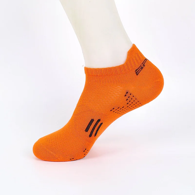 Breathable Bright Color Athletic Ankle Socks - Women's Outdoor Sports No Show Socks
