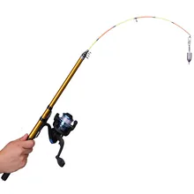 1,5 м-3,0 м океанская рок-удочка, колесная леска, комбинированный набор, телескопический FRP, мягкий хвост, плот, удочка, спиннинговая катушка, идеальный рыболовный комплект