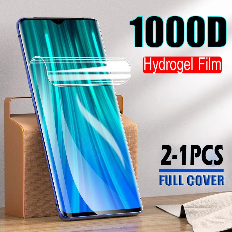 2 1 шт. Гидрогелевая Защитная пленка для Xiaomi Redmi Note 8 8T 7 Pro k20 k30 7A 8A 8|Защитные стёкла и