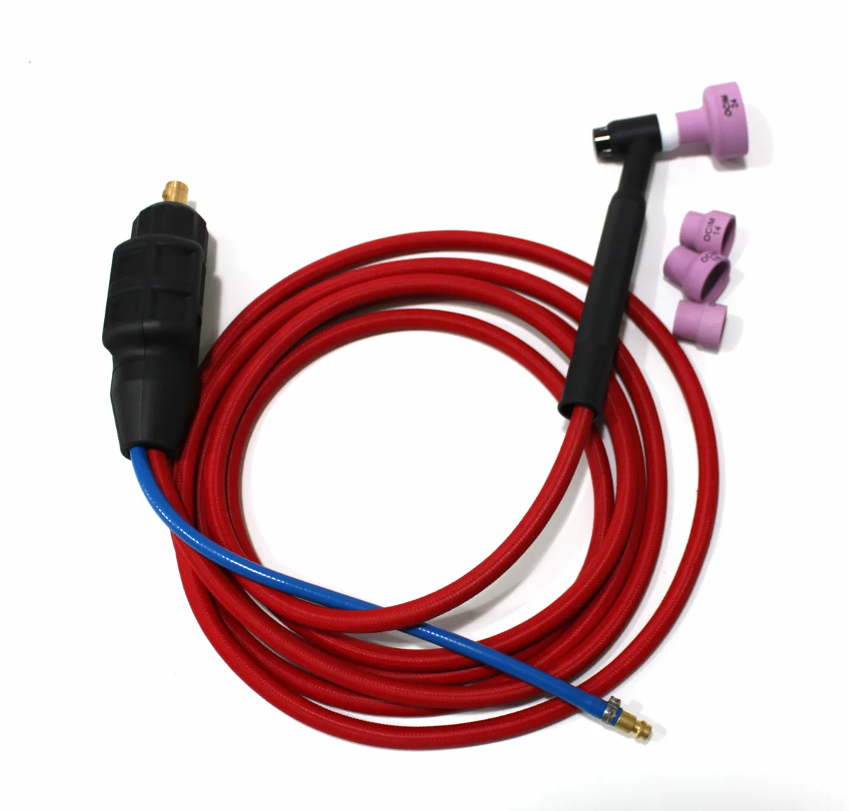 WP-17 Air-Cool 150A мягкая Сварочная горелка для сварки TIG с керамическим соплом большого