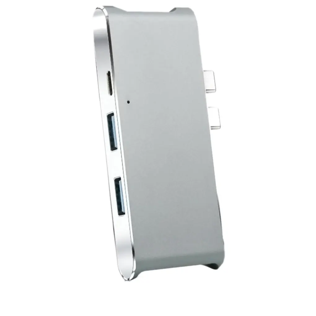 Двойной адаптер type-c для HD USB3.0 SD TF кардридер из алюминиевого сплава USB-C переходник - Color: no.1