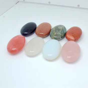 

Natural stone SPA energy hot stone massage massage scraping fine whetstone flat oval 40*60*21mm