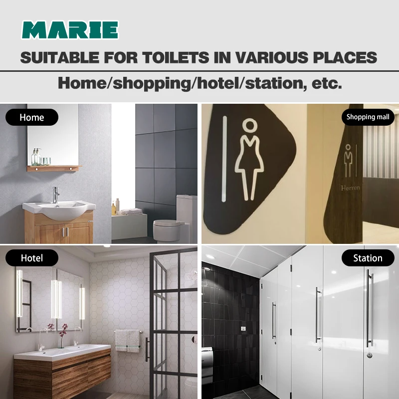 Металлический дверной замок WC ручка туалетной двери для ванной комнаты шкаф с