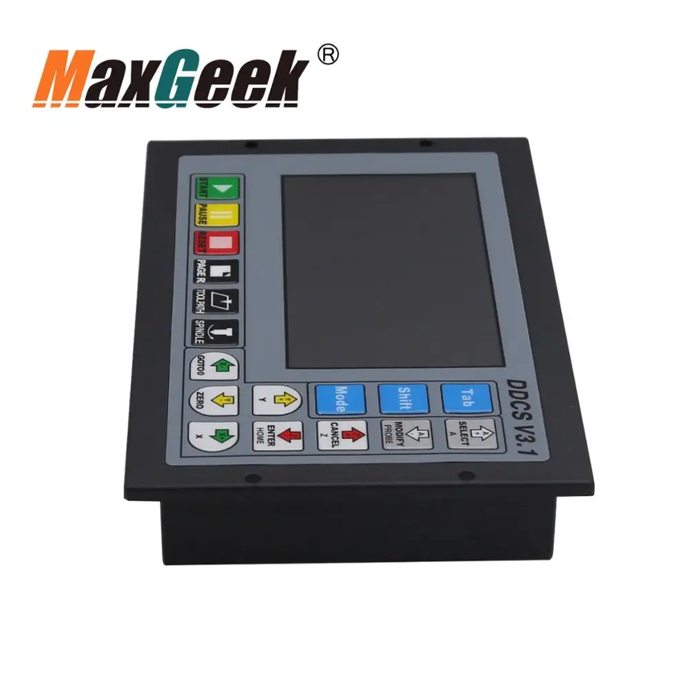 Maxgeek 3 осевой контроль движения автономный ЧПУ контроллер 500 кГц DDCS V3.1|Контроллер