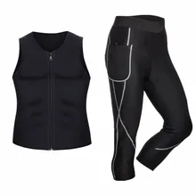 Новые зимние Для Мужчин's комплекты термобелья из неопрена с утепленными подштанниками на дышащие термо белье быстросохнущая топ и брюки костюм в обтяжку