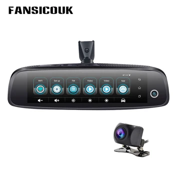 

2GB+32GB 3-CH Car DVR ADAS 4G Android Rearview Mirror FHD 1080P Remote Monitor Dash Cam With Special Bracket E09 For Uber Taxi