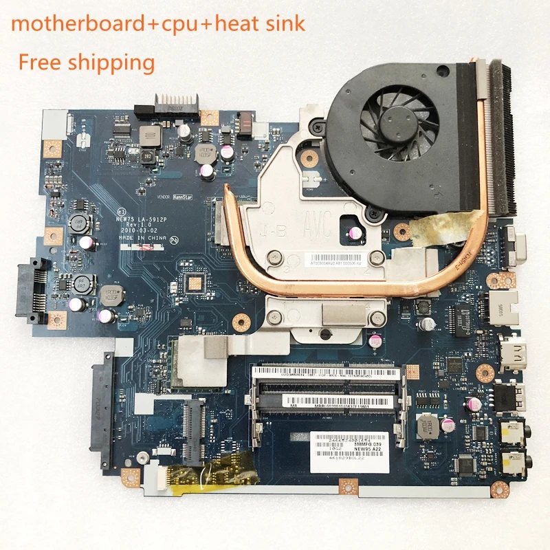 For Acer 5551 5552 NV53A Laptop Motherboard NEW75 LA-5912P MBBL002001 Mainboard 100%tested fully work | Компьютеры и офис