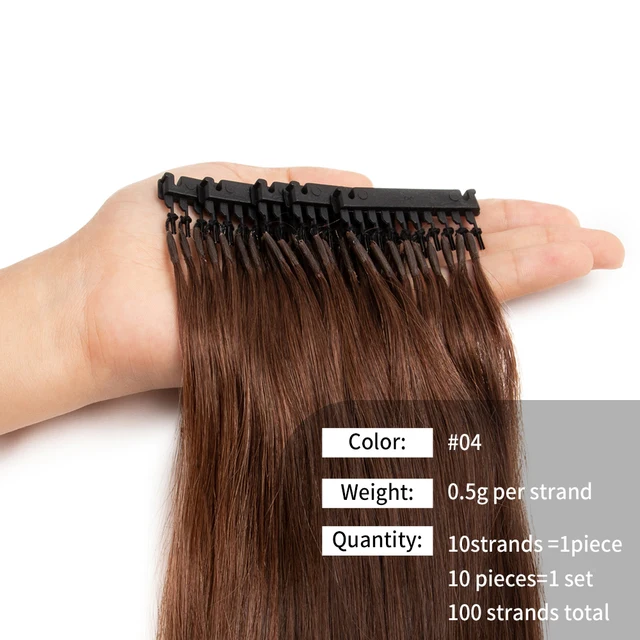 steno Pijler Wat dan ook Micro Ring Hair Extensions Human Hair | Hair Extension Real Hair Micro Ring  - 6d Hair - Aliexpress