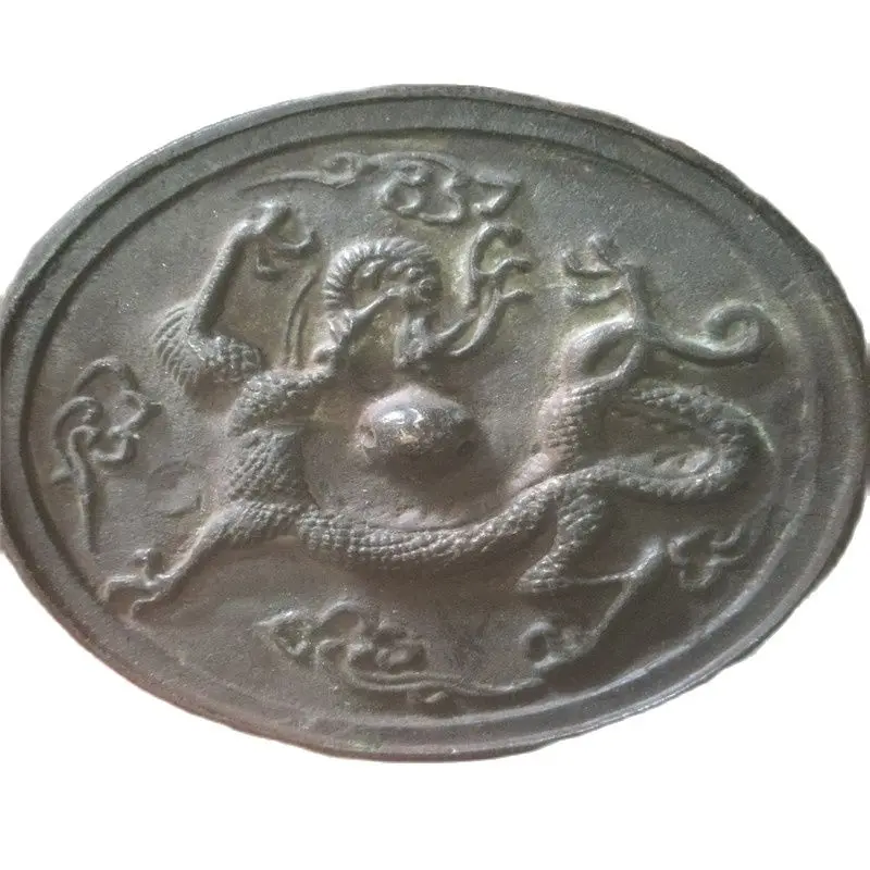 

Chinese Old Bronze Mirrors, Feng Shui,Dragon Mirror