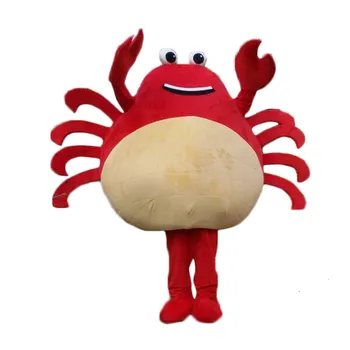 

Crab Mascot Costume Suits Cosplay Party Game Dress Outfits Clothing Carnival Halloween Xmas Easter Adults Fursuit