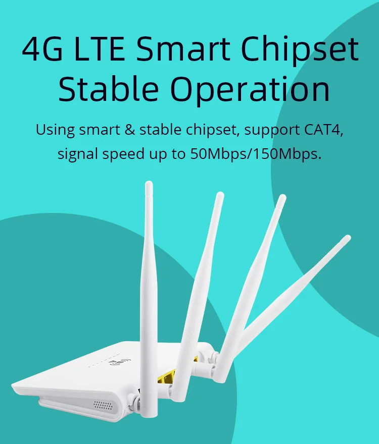 best wifi router for long range DongZhenHua E610 CPE Router Wifi 4G FDD Di Động Điểm Nóng Modem 4G LTE Router Có Khe Sim SMA giao Diện Ăng-ten Bên Ngoài wireless routers