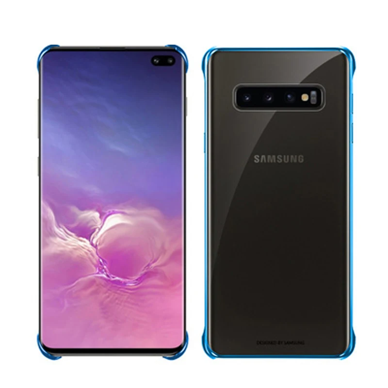 Оригинальный чехол для телефона SAMSUNG жесткий Samsung GALAXY S10E S10X S10 Plus S10Plus SM G9700 G9730