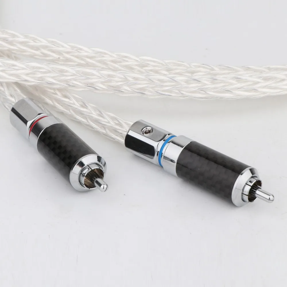 ̿ 8AG ǹ  OCC 16   ̺, ź  RCA ÷ ̺ HIFI 2RCA TO 2RCA ̺