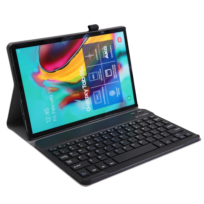  Backlit Keyboard Case For Samsung Galaxy Tab S5E 10.5 Case T720 T725 SM-T720 Cover Removable Blueto