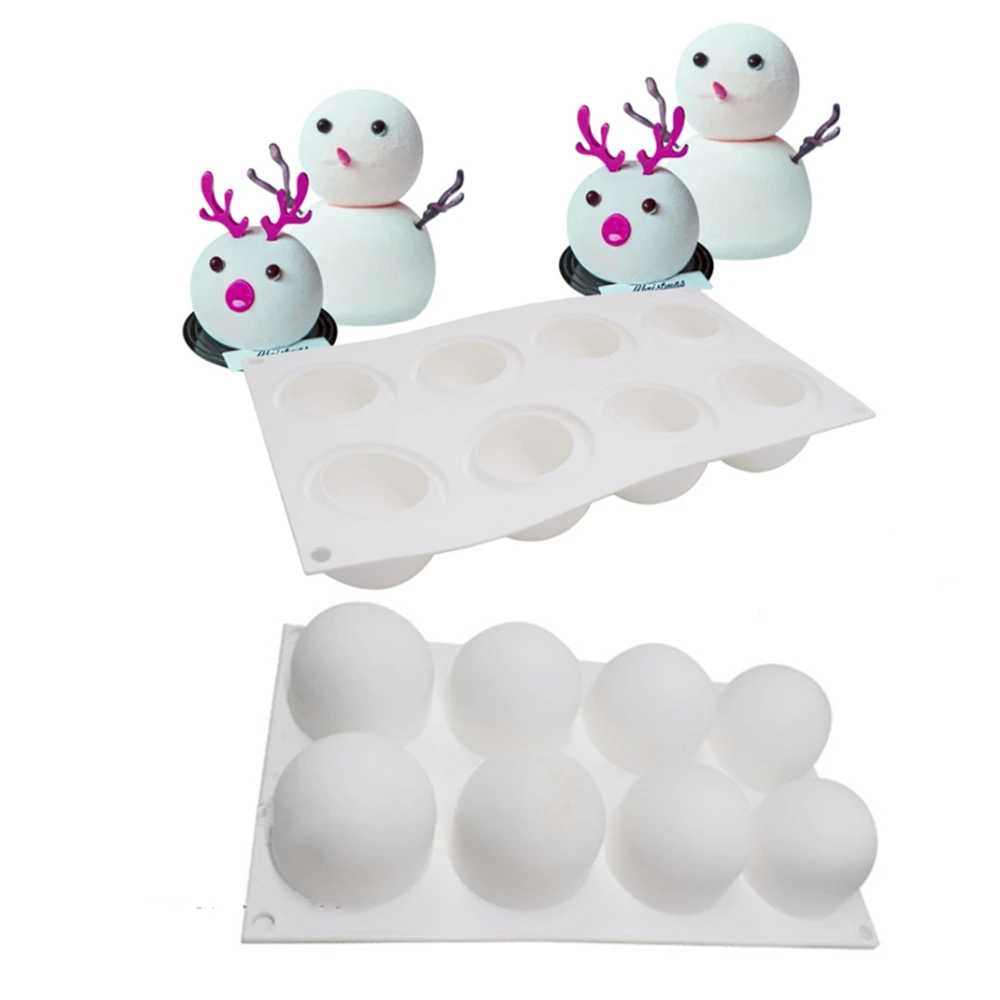 Stampo In Silicone Per Dolci A Sfera - 15 Cavità Da 42mm Per Cioccolato, Gelatina E Mousse - Foto 6