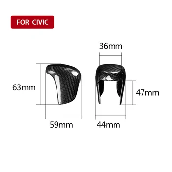 

Trim Gear Shift Knob Cover Gear Shift Knob Cover For Honda Accord 10th Gen 18 19 High quality
