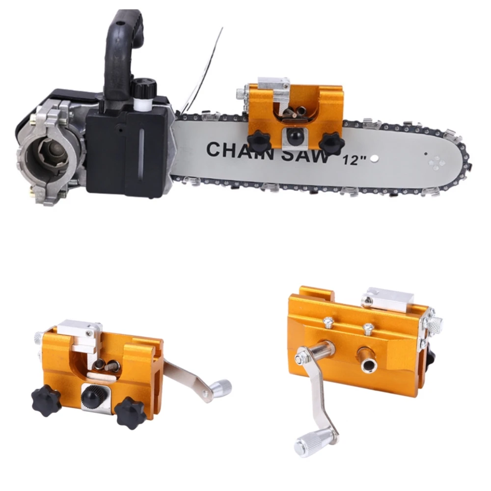 Chainsaw Chain Sharpening Jig Deluxe Chainsaw Sharpening Easy To Use Suitable For All Kinds Of