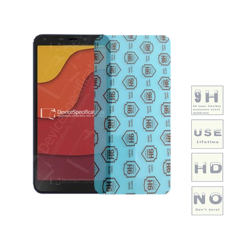 

(3-Pack) 9H flexible glass screen protector For Mobiistar Prime X/Zumbo J/Zumbo S2/Zumbo J2/Zoro 4G/E Selfie/Zumbo Power