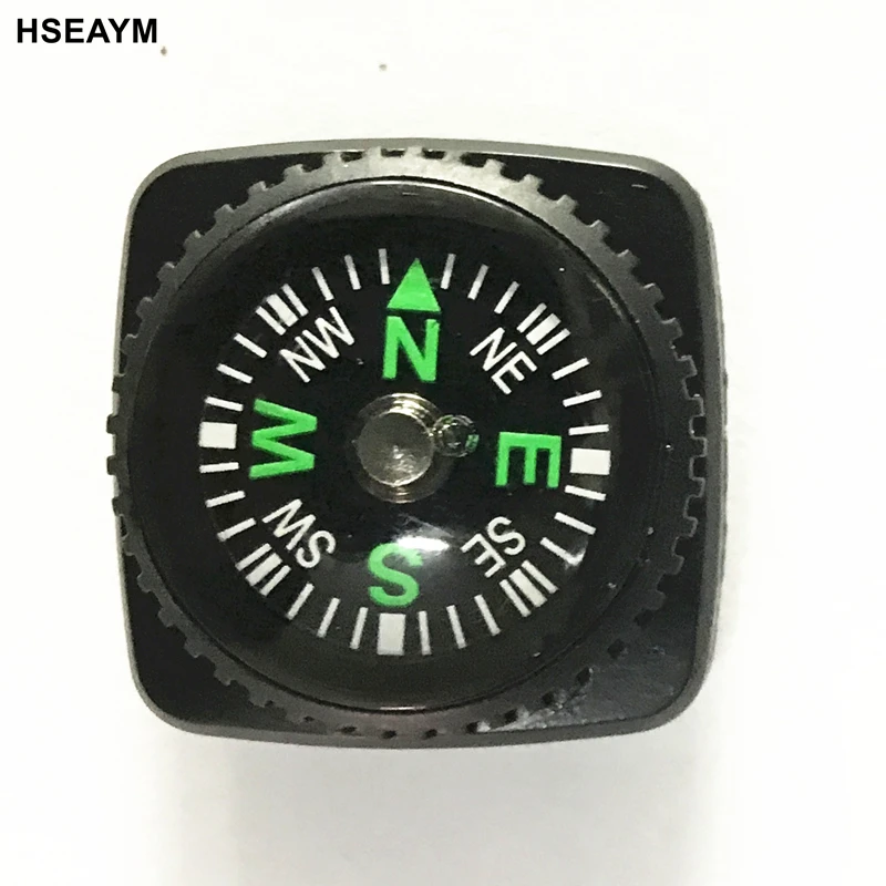 HSEAYM 20mm Leather Case Compass Watch Ribbon Car Camping Hiking Pointing Guide Portable Handheld Compass|compass watch|compass portableportable