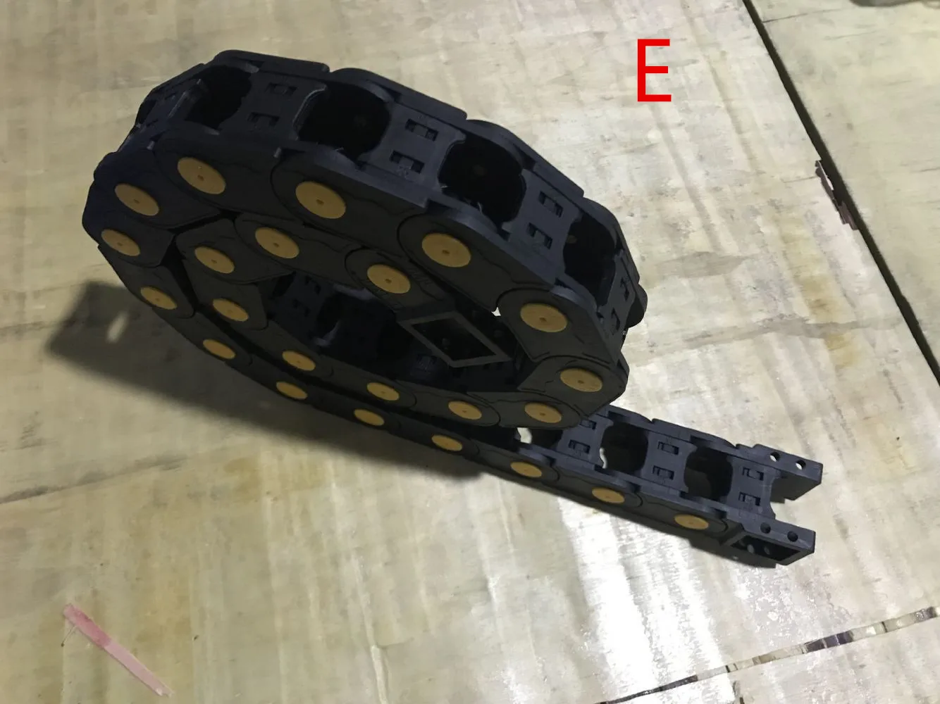 Transmission Chains 25*50 mm 1M Plastic Towline Drag Chain Machine L1000mm CNC Router Tools