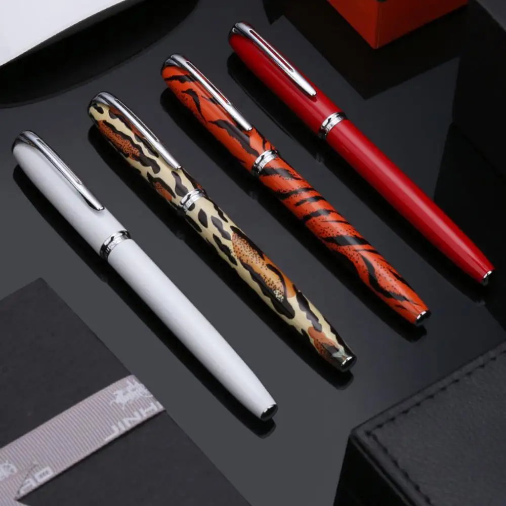 Новый стиль Роскошные Jinhao 996 Леопардовый перьевая ручка 0 5 мм чернильная Nib