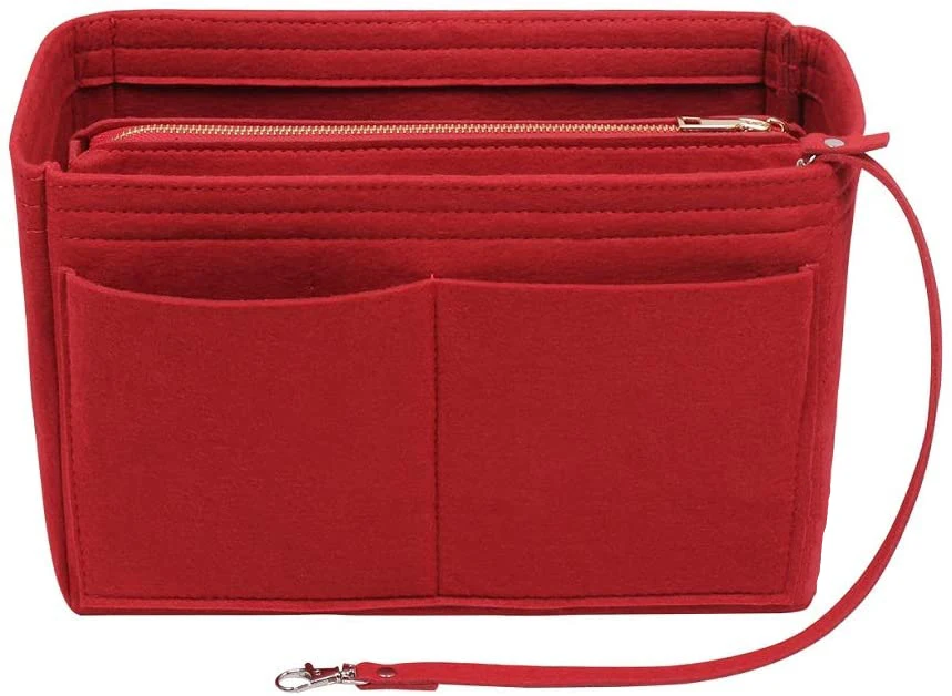 thumbnail image 1 of Organizador de bolsos, organizador de bolsos de fieltro con cremallera, bolsa dentro de bolsa, moldeador de bolsos y bolsos, perfecto para Speedy Neverfull, 1 of 5