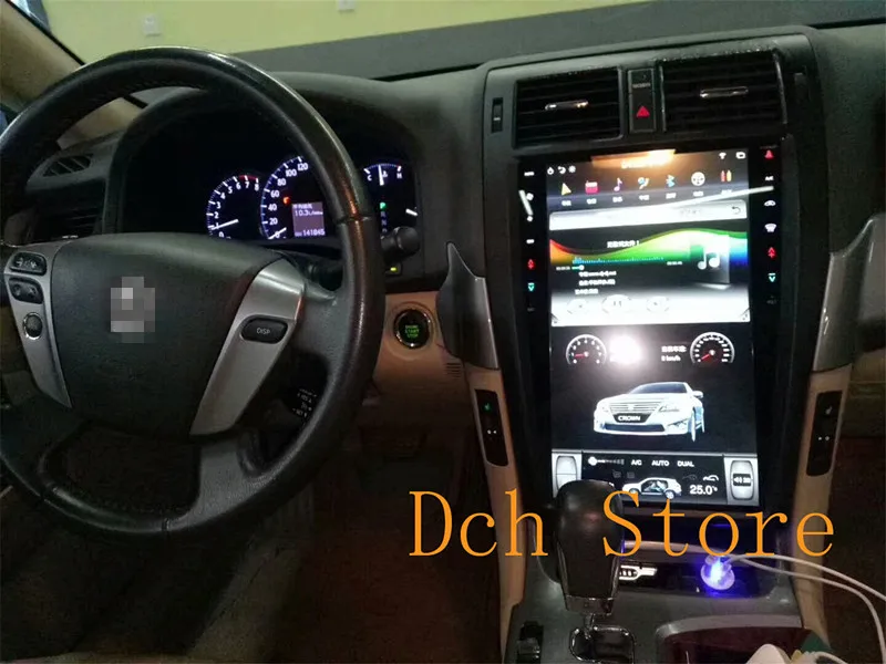 13 6 ''вертикальный автомобильный DVD плеер в стиле tesla Android 9 0 GPS навигация для Toyota