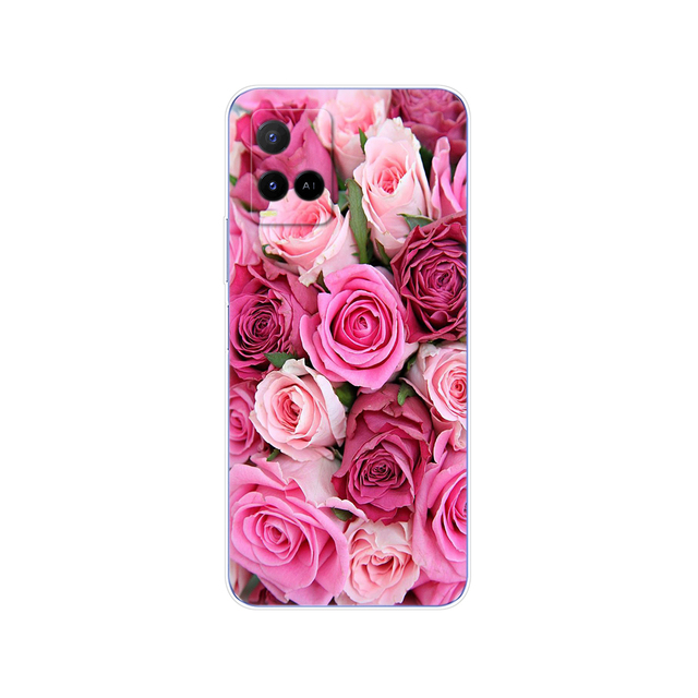 vivo Y21 2021 Case 6.51 inch Back Phone Cover For vivo Y21S Y33S Case For VIVO Y 21 S Silicon Soft TPU Protective Bumper Bag