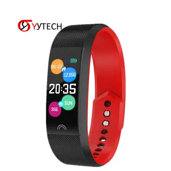 

SYYTECH New F6 Smart Bracelet USB Charging Heart Rate Blood Pressure Monitoring IP68 Waterproof Sports Pedometer Smartwatch