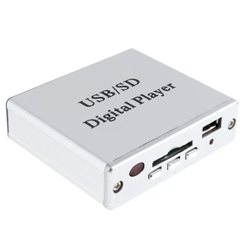 

Dc 12V Digital Auto Car Power Amplifier Mp3 o Player Reader 3-Electronic Keypad Control Support Usb Sd Mmc Card With Remote