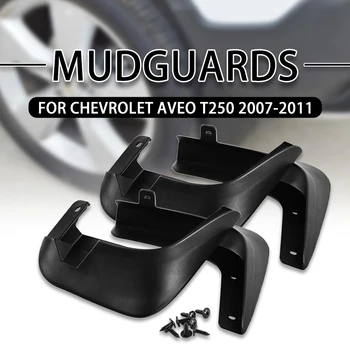 

Mudflaps Mudguards Splash Guard for Chevrolet Aveo T250 2007 2008 2009 2010 2011 Car Mud Flaps Front Rear Fender Flares Auto