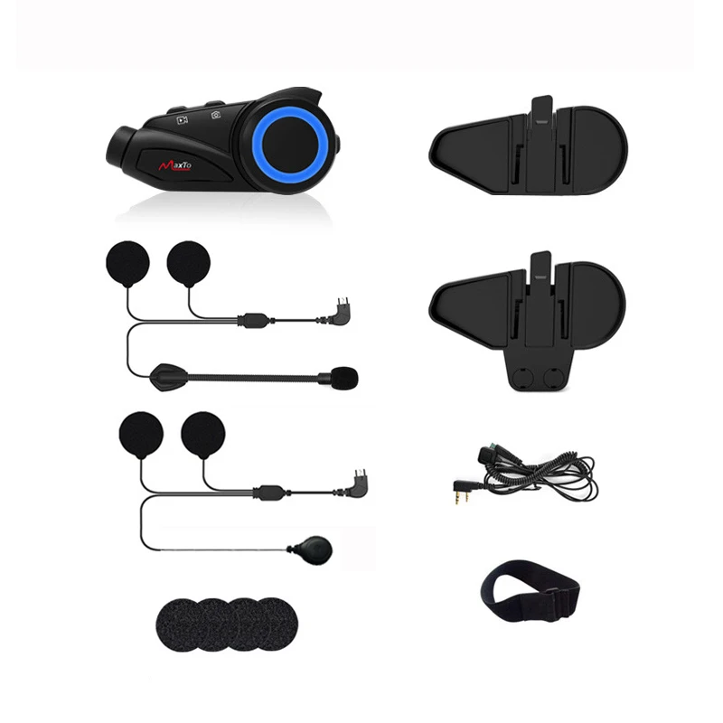 Motorcycle-Group-Intercom-Helmet-WIFI-Recorder-M3-Original-Accessory-Soft-Hard-Microphone-Headset-Clamp-Control-K-Cable