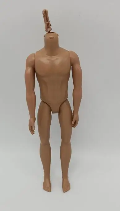 brown man body Оригинальная DIY кукла игрушка тело для принцессы девочки мульти-шарнир подвижное обнаженное туловище для куклы 1/6 игрушка кукла тело девочка подарок с кукольными головками - Цвет: brown man body