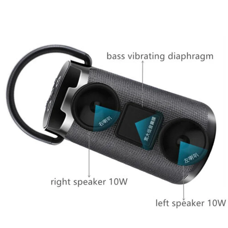 Портативная Водонепроницаемая беспроводная Bluetooth колонка 30 Вт|Портативные