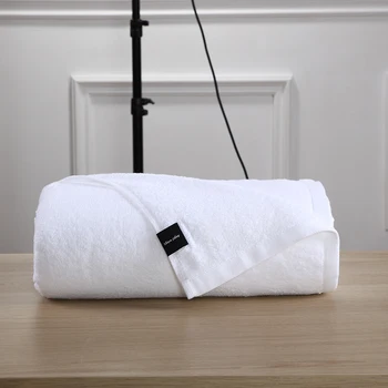 

Simple Large Adults Cotton Bath Towels White Absorbent Bath Towels High Quality Toalha Seca Cabelo Bathroom Products MM60YJ