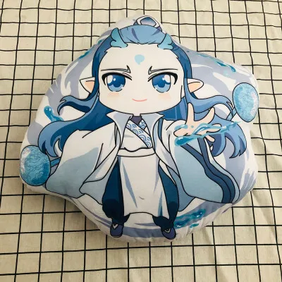 NE ZHA мифологический фильм мультфильм дети озорной фигуры плюшевые мягкие детские игрушки Рождественский подарок подушка - Цвет: A0547