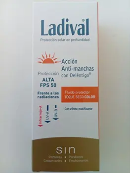 

LADIVAL ANTI-MANCHAS FPS50+ FLUIDO TOQUE SECO COLOR 50 ML