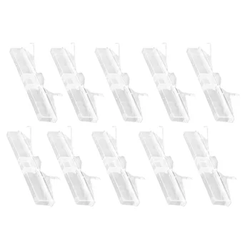 

10PCS Plastic Clear Hive Beetle Trap Baitable Beekeeping Honeycomb Tool for Trapping Beetles in Bee Hives